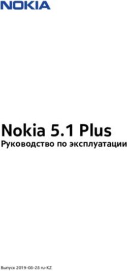 Nokia 5.1 Plus Руководство по эксплуатации - HMD Global