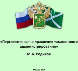 "Перспективные направления таможенного администрирования" М.А. Родиков - Москва, 2017