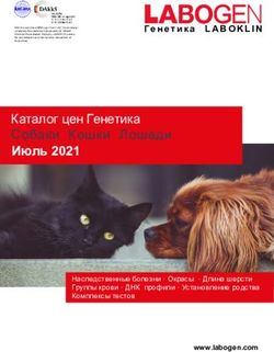 Каталог цен Генетика Собаки Кошки Лошади - Июль 2021 - Labogen