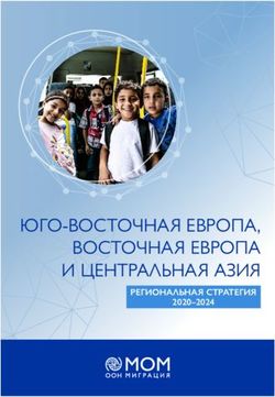 ЮГО-ВОСТОЧНАЯ ЕВРОПА, ВОСТОЧНАЯ ЕВРОПА И ЦЕНТРАЛЬНАЯ АЗИЯ - РЕГИОНАЛЬНАЯ СТРАТЕГИЯ 2020-2024