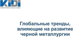 Глобальные тренды, влияющие на развитие черной металлургии