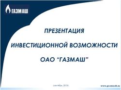 ПРЕЗЕНТАЦИЯ ИНВЕСТИЦИОННОЙ ВОЗМОЖНОСТИ ОАО "ГАЗМАШ" - www.gasmash.ru