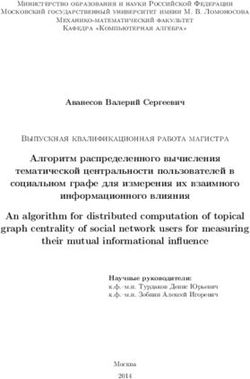 Алгоритм распределенного вычисления тематической центральности пользователей в социальном графе для измерения их взаимного информационного влияния ...