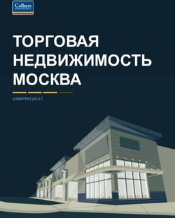 ТОРГОВАЯ НЕДВИЖИМОСТЬ МОСКВА - Colliers International