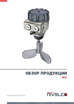 ОБЗОР ПРОДУКЦИИ 2021 Quality and innovation since 1939