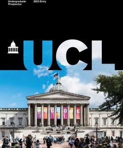 Undergraduate Prospectus 2023 Entry - UCL