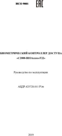 БИОМЕТРИЧЕСКИЙ КОНТРОЛЛЕР ДОСТУПА - "С2000-BIOAccess-F22" Руководство по эксплуатации АЦДР.425728.011 РЭп 2019 - Болид