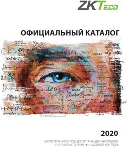 ОФИЦИАЛЬНЫЙ КАТАЛОГ - 2020 БИОМЕТРИЯ КОНТРОЛЬ ДОСТУПА ВИДЕОНАБЛЮДЕНИЕ УЧЕТ РАБОЧЕГО ВРЕМЕНИ ВХОДНОЙ КОНТРОЛЬ