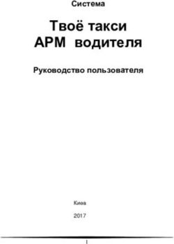 Твоё такси АРМ водителя - Система Руководство пользователя - Киев 2017 - Экспресс Такси
