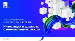 Инвестиции в долларах с минимальным риском - FinEx Cash Equivalents UCITS ETF (USD) - FXTB ETF