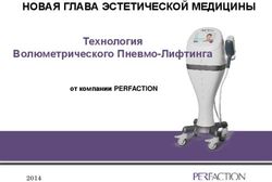 НОВАЯ ГЛАВА ЭСТЕТИЧЕСКОЙ МЕДИЦИНЫ - Технология Волюметрического Пневмо-Лифтинга от компании PERFACTION