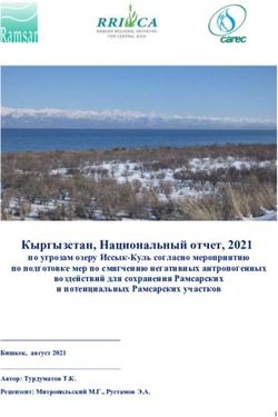 Кыргызстан, Национальный отчет, 2021 - Региональный ...