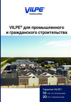 VILPE для промышленного и гражданского строительства - 10 Гарантия VILPE