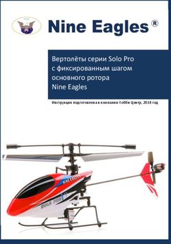 Вертолёты серии Solo Pro с фиксированным шагом основного ротора Nine Eagles - Инструкция подготовлена в компании Хобби Центр, 2014 год