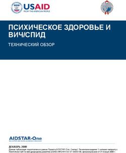 ПСИХИЧЕСКОЕ ЗДОРОВЬЕ И ВИЧ/СПИД - ТЕХНИЧЕСКИЙ ОБЗОР