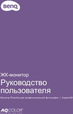 Руководство пользователя - ЖК-монитор Монитор PhotoVue для профессиональной фотографии | Серия SW - User Manual