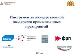 Инструменты государственной поддержки промышленных предприятий