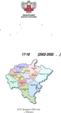 Первенство Приволжского Федерального округа среди юниоров 17-18 лет (2002-2003 г.р.)