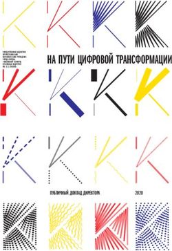 НА ПУТИ ЦИФРОВОЙ ТРАНСФОРМАЦИИ - ПУБЛИЧНЫЙ ДОКЛАД ДИРЕКТОРА 2020 - Техникум Красина
