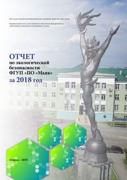 ОТЧЕТ за 2018 год ФГУП "ПО "Маяк" - Озерск 2019 - Росатом