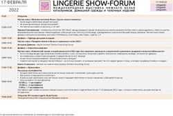 17 ФЕВРАЛЯ 2022 - Lingerie show-forum