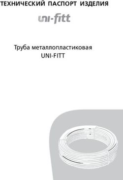 Технический паспорт изделия - Труба металлопластиковая Uni-fitt