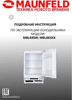 ПОДРОБНАЯ ИНСТРУКЦИЯ MBL88SW; MBL88SXX - ПО ЭКСПЛУАТАЦИИ ХОЛОДИЛЬНИКА МОДЕЛИ: www.maunfeld.ru - TechnoPark.ru