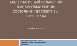 АЛЬТЕРНАТИВНЫЙ ИСЛАМСКИЙ ФИНАНСОВЫЙ РЫНОК: СОСТОЯНИЕ, ПЕРСПЕКТИВЫ, ПРОБЛЕМЫ - МАХАЧКАЛА 2015