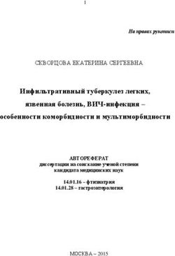 Инфильтративный туберкулез легких, язвенная болезнь, ВИЧ-инфекция - особенности коморбидности и мультиморбидности
