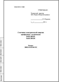 СЧЕТЧИКИ ЭЛЕКТРИЧЕСКОЙ ЭНЕРГИИ ОДНОФАЗНЫЕ СТАТИЧЕСКИЕ РИМ 189.02 РИМ 189.04