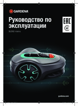 Руководство по эксплуатации - SILENO minimo - gardena.com