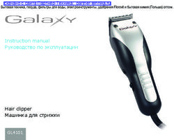 Instruction manual Руководство по эксплуатации Hair clipper Машинка для стрижки - скачано с сайта Партнёр-Техника: partner-tehnika.ru