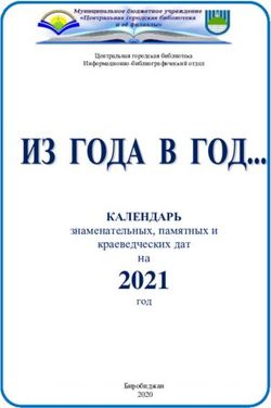 2021 КАЛЕНДАРЬ на - ЦЕНТРАЛЬНАЯ ГОРОДСКАЯ БИБЛИОТЕКА И ЕЁ ...