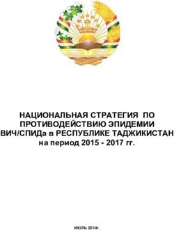 НАЦИОНАЛЬНАЯ СТРАТЕГИЯ ПО ПРОТИВОДЕЙСТВИЮ ЭПИДЕМИИ ВИЧ/СПИДа в РЕСПУБЛИКЕ ТАДЖИКИСТАН - на период 2015 - 2017 гг. ИЮЛЬ 2014г.