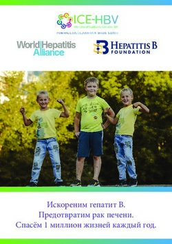 Искореним гепатит B. Предотвратим рак печени. Спасём 1 миллион жизней каждый год - ICE-HBV