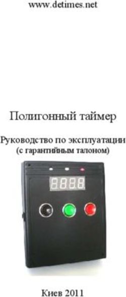 Полигонный таймер www.detimes.net - Руководство по эксплуатации - Киев 2011 - (с гарантийным талоном)
