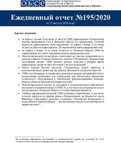 Ежедневный отчет 195/2020 - OSCE