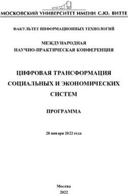 ЦИФРОВАЯ ТРАНСФОРМАЦИЯ СОЦИАЛЬНЫХ И ЭКОНОМИЧЕСКИХ СИСТЕМ - ПРОГРАММА МЕЖДУНАРОДНАЯ