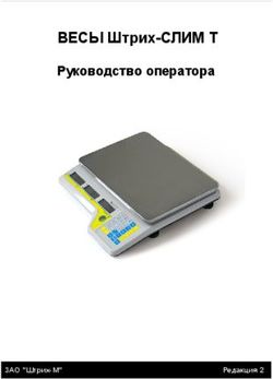 ВЕСЫ Штрих-СЛИМ Т Руководство оператора - ЗАО "Штрих-М"