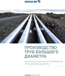 ТРУБ БОЛЬШОГО ДИАМЕТРА - ПРОИЗВОДСТВО СИСТЕМНЫЕ РЕШЕНИЯ ДЛЯ ПРОИЗВОДСТВА ТРУБ БОЛЬШОГО ДИАМЕТРА