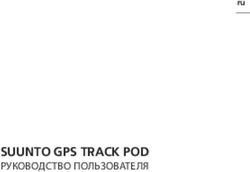 SUUNTO GPS TRACK POD РУКОВОДСТВО ПОЛЬЗОВАТЕЛЯ