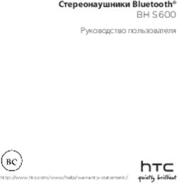 Стереонаушники Bluetooth - BH S600