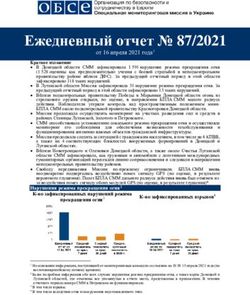 Ежедневный отчет 87/2021 - от 16 апреля 2021 года1 - OSCE