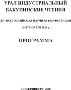 УРАЛ ИНДУСТРИАЛЬНЫЙ БАКУНИНСКИЕ ЧТЕНИЯ - ПРОГРАММА ХIV ВСЕРОССИЙСКАЯ НАУЧНАЯ КОНФЕРЕНЦИЯ - УРО РАН
