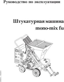 Штукатурная машина mono-mix fu - Руководство по эксплуатации
