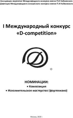 I Международный конкурс "D-competition" - НОМИНАЦИИ: Композиция Исполнительское мастерство (фортепиано) - РАМ имени ...