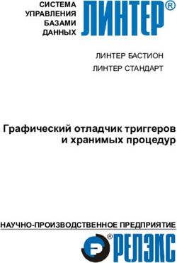 Графический отладчик триггеров и хранимых процедур - СИСТЕМА УПРАВЛЕНИЯ БАЗАМИ ДАННЫХ - НАУЧНО-ПРОИЗВОДСТВЕННОЕ ПРЕДПРИЯТИЕ