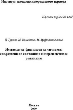 Исламская финансовая система: современное состояние и перспективы развития - Институт экономики переходного периода