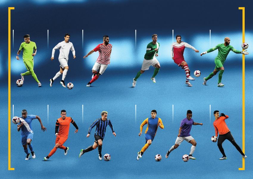 Football Team Nike 2015-2016 Catalog. Inspired by European Top Teams.