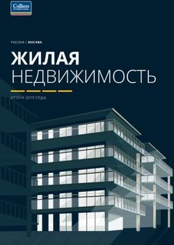 ЖИЛАЯ НЕДВИЖИМОСТЬ РОССИЯ | МОСКВА - Colliers International